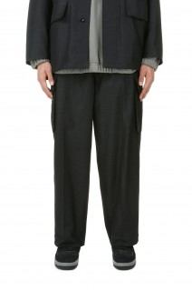 Drill Chambray French Combat Trousers(#BHS24S021Dc)