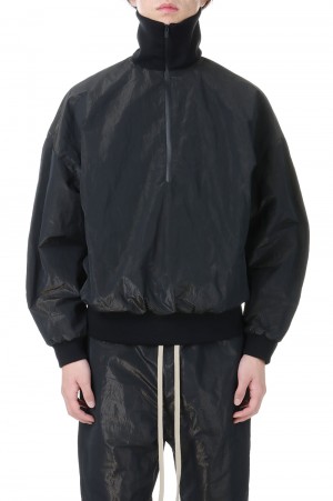 Half Zip High Neck Track Jacket / Black（#FG830-210WRP）