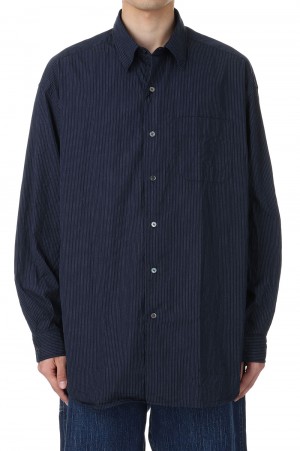 ROLL UP PIN STRIPE SHIRT(PC-016-2757) | セレクトショップ 