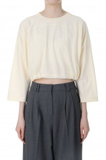 COTTON SHORT FOOTBALL T SHIRTS / CREAM(24SCT-#237L)