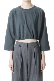 COTTON SHORT FOOTBALL T SHIRTS / CHARCOAL(24SCT-#237L)