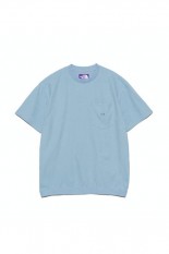 High Bulky Pocket Tee - SAX (NT3422N)