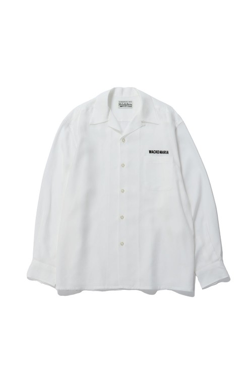 50'S SHIRT L/S ( TYPE-2 ) / WHITE | セレクトショップ ...