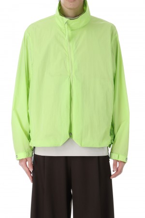 ASCENT STAND COLLAR PACKABLE JACKET(24-NS005035)-LIME-