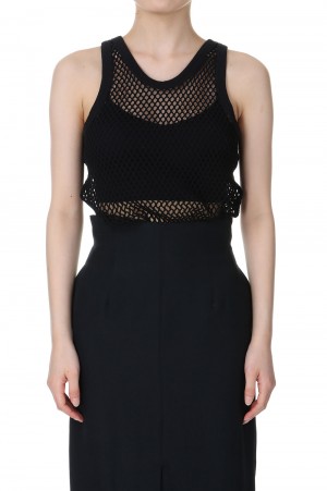 Mesh Tank Top -BLACK(12410604)