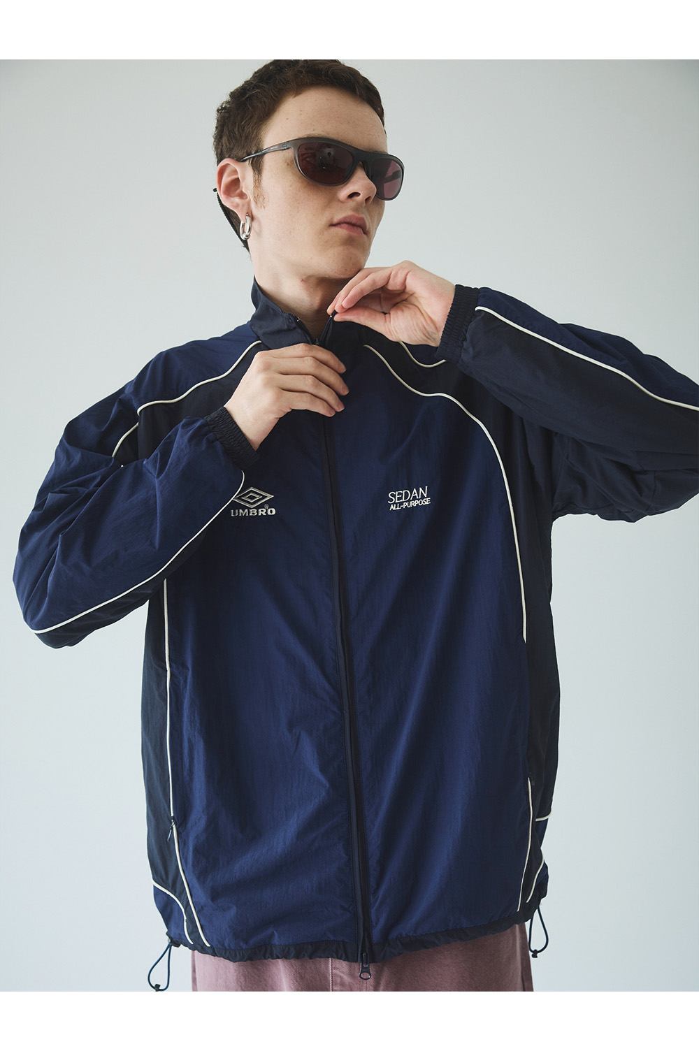 UMBRO(R) Woven Track Jacket - D.NAVY (SD24S-JK05) | セレクト ...