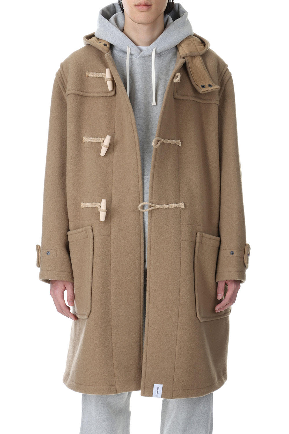 SPOT 】MONTY WOOL COAT GLOVERALL - BEIGE (232GLDS-JKM01S