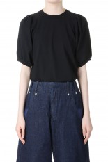 Puff Sleeves T -Black (TS0904-SS24)