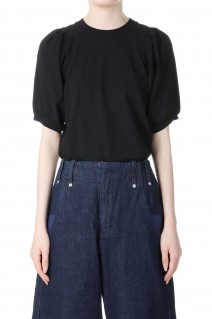 Puff Sleeves T -Black (TS0904-SS24)