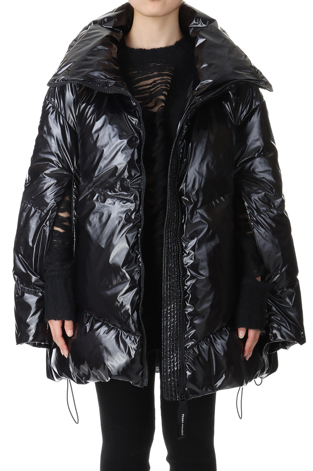 Glossy Over Down Jacket - BLACK (31232215606) | セレクトショップ