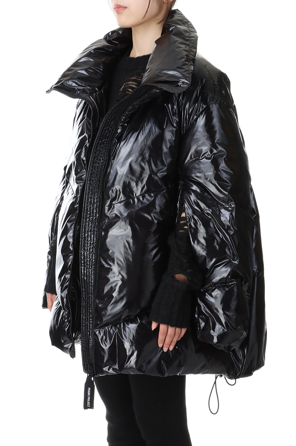 Glossy Over Down Jacket - BLACK (31232215606) | セレクトショップ