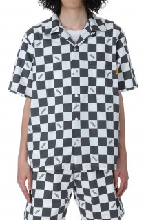 SD Checker Shirt - CHARCOAL