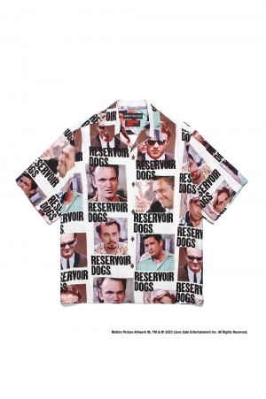RESERVOIR DOGS / S/S HAWAIIAN SHIRT ( TYPE-3 ) /BLACK(RD-WM-HI03)