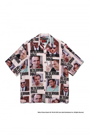 RESERVOIR DOGS / S/S HAWAIIAN SHIRT ( TYPE-3 ) /BLACK(RD-WM-HI03)