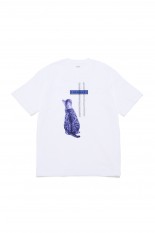 T-SHIRT / WHITExPURPLE (SQ-24SS-ST-05)
