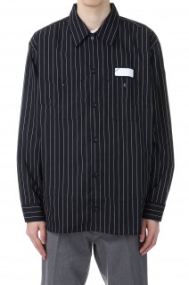WORK SHIRT / BLACK (SQ-24SS-SH-05)