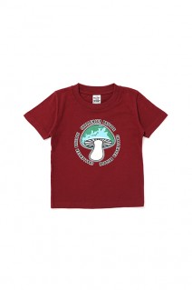 【KIDS】 KIDS SHROOM TEE / BURGUNDY (CLG-KD 024-004)