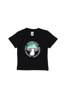 【KIDS】 KIDS SHROOM TEE / BLACK (CLG-KD 024-004)