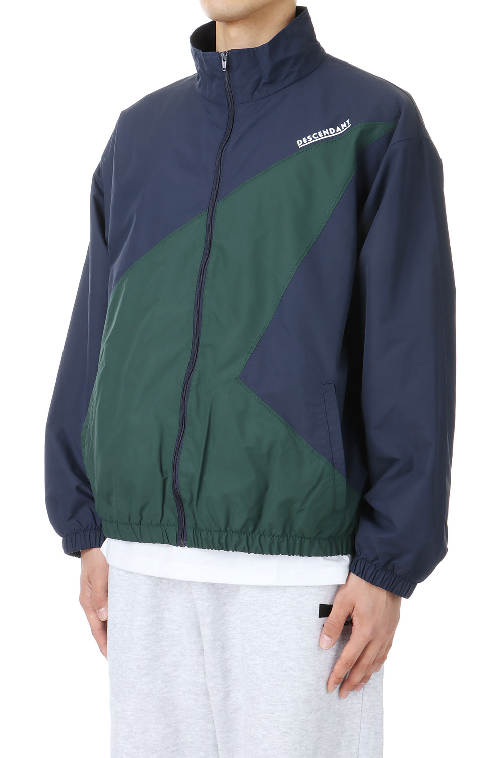 VERT NYLON JACKET - NAVY (241CPDS-JKM01) | セレクトショップ ...