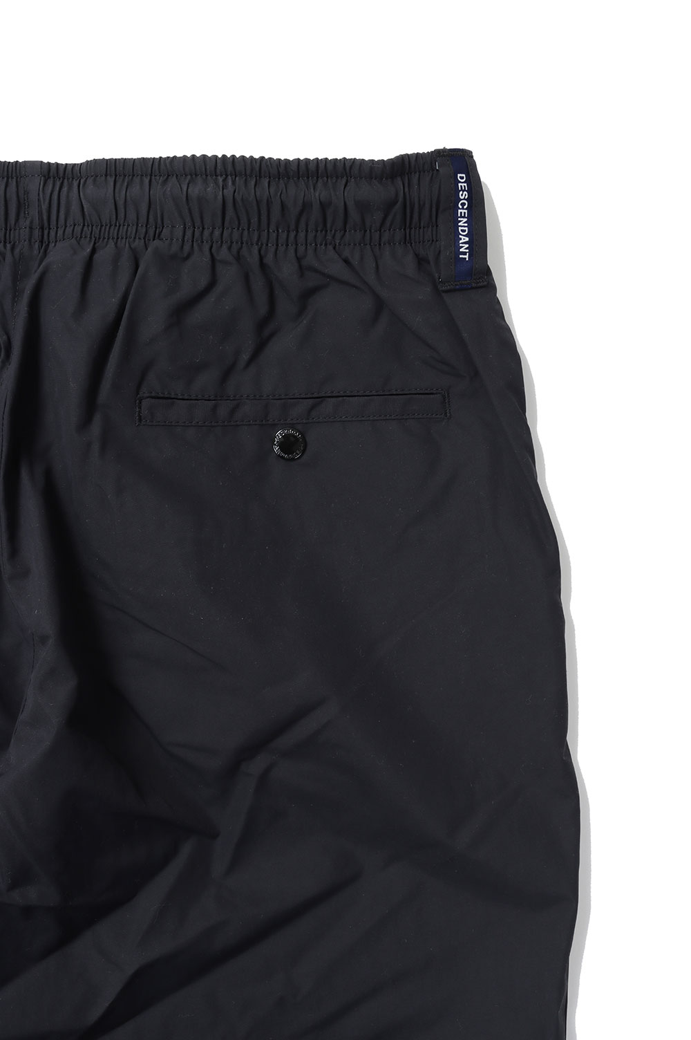 WHARF NYLON TROUSERS - BLACK (241TQDS-PTM04) | セレクトショップ