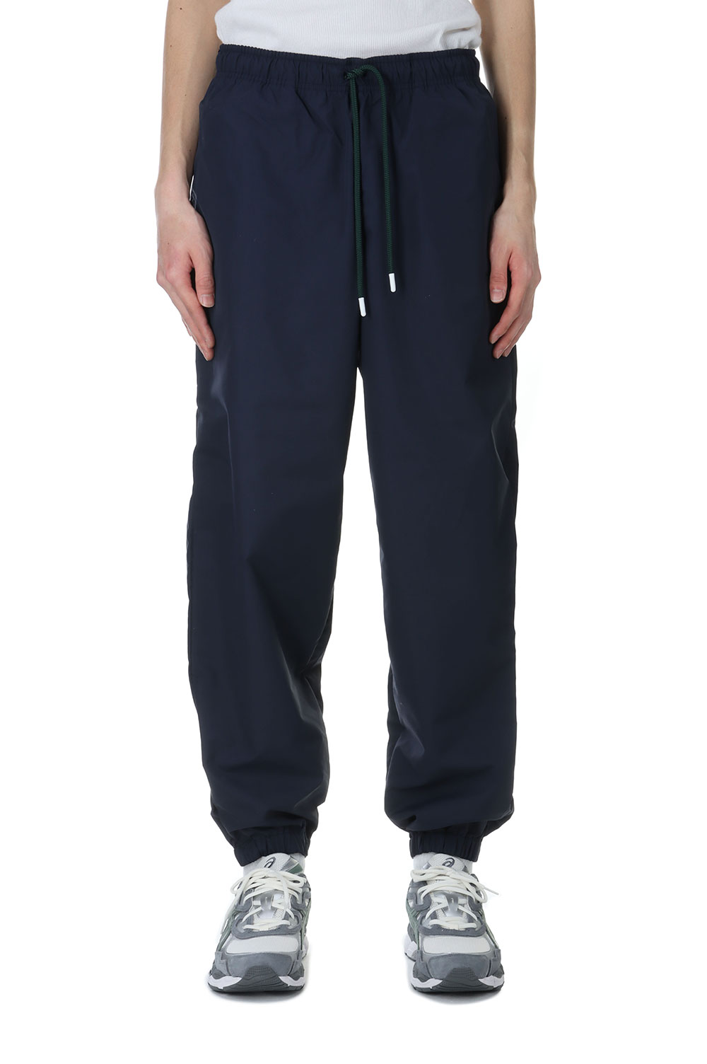 WHARF NYLON TROUSERS - NAVY (241TQDS-PTM04) | セレクト