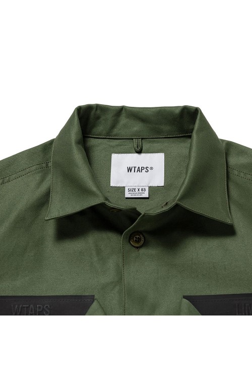 CBW 01 / LS / COTTON. SATIN. IDENTITY / OLIVE DRAB (241CWDT-SHM02 ...