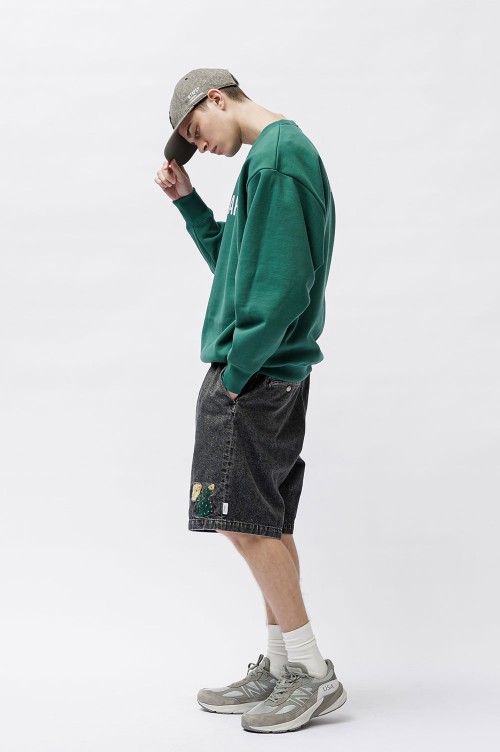 SIGN / SWEATER / COTTON. TSSC / GREEN (241ATDT-CSM01) | セレクト