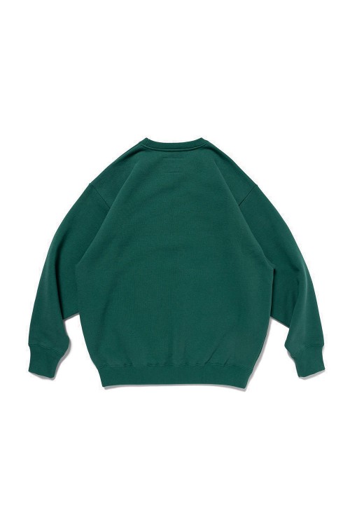 ACADEMY / SWEATER / COTTON. COLLEGE / GREEN (241ATDT-CSM03 ...