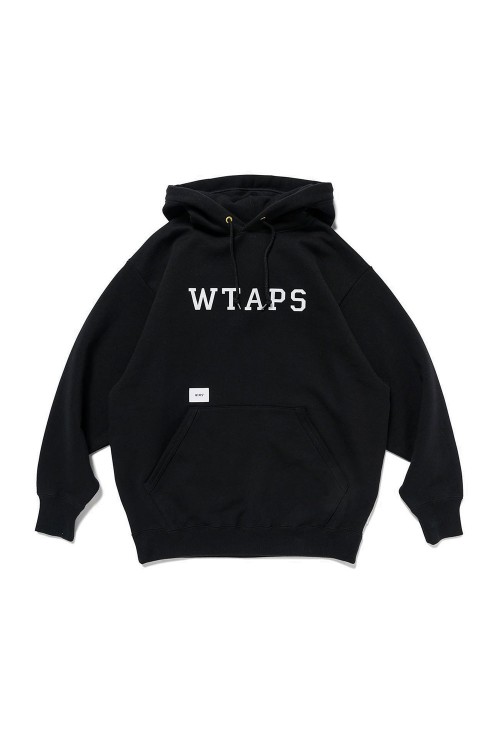 ACADEMY / HOODY / COTTON. COLLEGE / BLACK (241ATDT-CSM04 ...