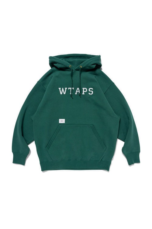 ACADEMY / HOODY / COTTON. COLLEGE / GREEN (241ATDT ...