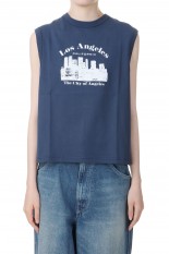 LOS ANGELES TANK -Navy (24MMSCU04 )