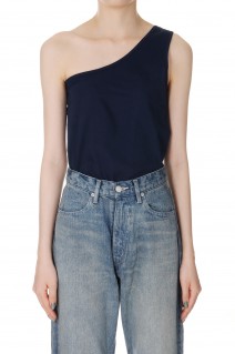 BASIC ONE SHOULDER TOP-NAVY (TNH18100-29)