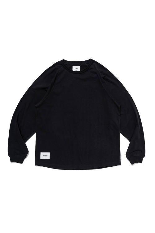 IAN / LS / COTTON / BLACK (241ATDT-CSM17) | セレクトショップ