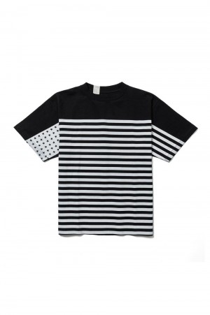 STAR&BARS Tee(xN.HOOLYWOOD) / BLACK(24SS-FSxN.H-01/FS1435)