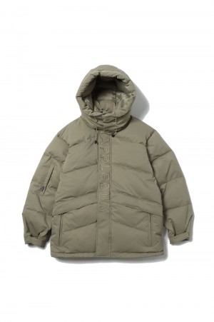 Fat Bomber Innercotton Hood Jacket / Khaki(2320612)