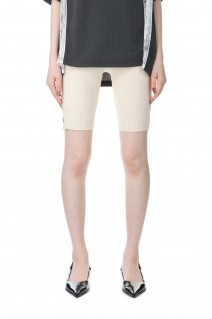 Side Slit Cycle Knit Pants -IVORY (31241665604)