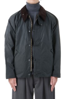 OVERSIZE TRANSPORT WAX JACKET - SAGE (MWX1678)