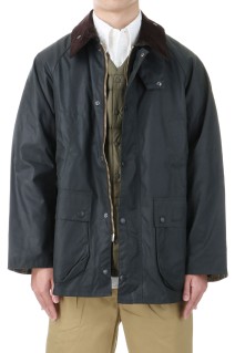 OVERSIZE BEDALE WAX JACKET - SAGE (MWX1679)