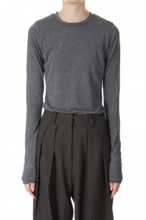 Soft Mellow Longtee -GRAY (12420604)