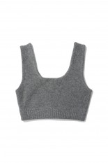 Raccoon Knit Bustier -GRAY(12420502)