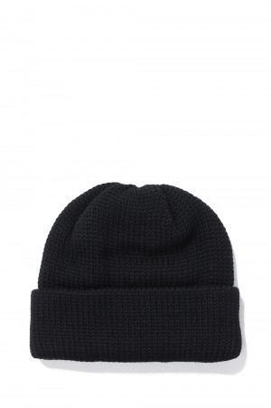 WOOL STANDARD KNIT - BLACK (NO.26065)