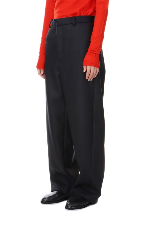 LIGHT MELTON SLACKS -Top Charcoal (#A24AP05LM) | セレクトショップ｜DeepInsideinc.com  Store