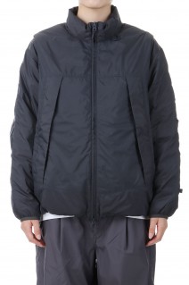 W's TECH 2WAY FIELD INNER DOWN JACKET -Charcoal (BW-20024WL)