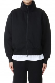 W's TECH SWEAT STAND ZIP-CARDIGAN -Black (BE-54024WL)