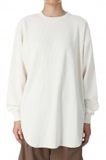 W's TECH THERMAL CREW L/S -Ecru (BE-34024WL)