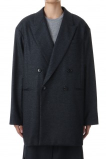 Cashmere flannel Jacket -Mid Gray (028-024-WJ36)