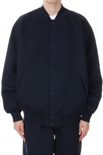 TECH SWEAT CARDIGAN - BLACK (BE-55024W)