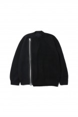Knit Blouson -BLACK001- (24-03459M)