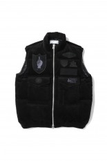 sacai Gonz Multi Patch Corduroy Padded Vest (24-03551M)