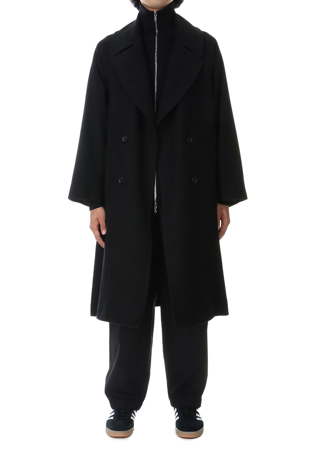 Supima Moleskin Coat - BLACK (GM243-10319B) | セレクトショップ｜DeepInsideinc.com  Store